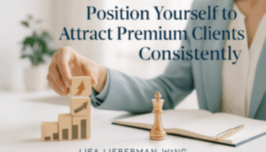 Position Yourself to Attract Premium Clients Consistently